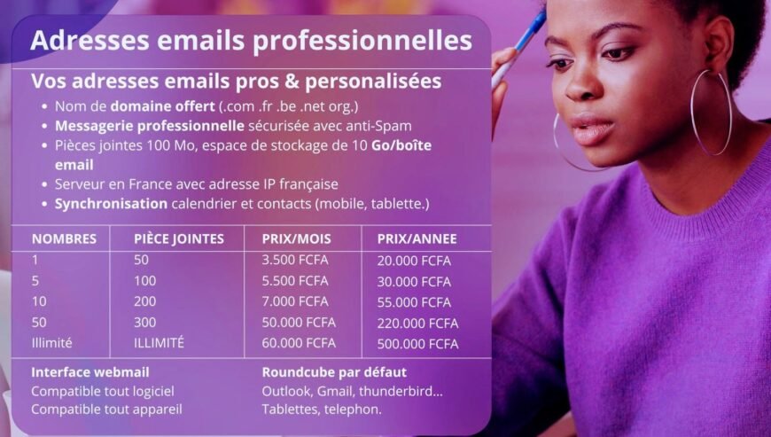 Mail professionnelle